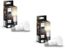 Превью Smart 75W A19 LED Bulb - Soft Warm White Light - 2 Pack — Smart Light Bulb, Philips