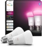 Превью Smart LED A19 Bulb 2-Pack, White and Color Ambiance — Smart Light Bulb, Philips