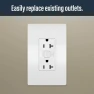 Превью Smart Outlet with Netatmo, 20A, White — Smart Plug, Legrand