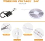 Превью White LED Strip Lights, 23ft Dimmable — LED Strip Lights, TENDIST