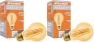 Превью WiFi LED Smart G25 RGBW Color and Amber Finish Filament Light Bulb, 7W Efficient — Smart Light Bulb, LEDVANCE