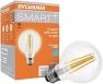 Превью WiFi LED Smart G25 RGBW Color and Amber Finish Filament Light Bulb, 7W Efficient — Smart Light Bulb, LEDVANCE