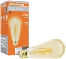 Превью WiFi LED Smart G25 RGBW Color and Amber Finish Filament Light Bulb, 7W Efficient — Smart Light Bulb, LEDVANCE