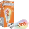Превью WiFi LED Smart G25 RGBW Color and Amber Finish Filament Light Bulb, 7W Efficient — Smart Light Bulb, LEDVANCE