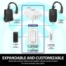 Превью Wireless Remote Control Electrical Outlet Switch (2 Pack) — Smart Plug, Fosmon