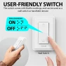 Превью Wireless Remote Control Electrical Outlet Switch (2 Pack) — Smart Plug, Fosmon