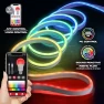 Превью 16.4 Ft. RGB + IC Flow Flexible Neon Outdoor LED Smart Light Strip — LED Strip Lights, MONSTER