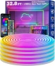 Превью 16.4ft LED Neon Rope Lights with App Control and Remote — LED Strip Lights, RCUICA