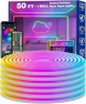 Превью 16.4ft LED Neon Rope Lights with App Control and Remote — LED Strip Lights, RCUICA