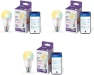 Превью Connected 100W A19 LED Smart Light Bulbs Tunable White 3-Pack — Smart Light Bulb, WiZ Connected