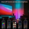Превью Smart RGB Corner Floor Lamp — LED Strip Lights, NAHIPO