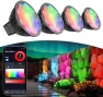 Превью Upgraded Smart WiFi MR16 LED Bulbs Dimmable, RGBW Color Changing, GU5.3 Bi-pin Base — Smart Light Bulb, Makergroup