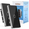 Превью 2nd Generation WiFi Smart Touch Wall Light Switch — Smart Switch, Aeoliss