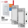 Превью Add-On Switch QuickFit and SimpleWire, In-Wall White Rocker Paddle Only — Smart Switch, UltraPro