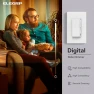 Превью Digital Slide Dimmer Light Switch with Wallplate — Smart Switch, ELEGRP