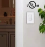 Превью In Wall Dimmer Switch for LED Light/CFL/Incandescent, 3-Way Single Pole Dimmable Slide, 600W max Incandescent, 150W max... — Smart Switch, CLOUDY BAY