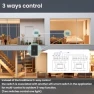 Превью Smart Light Switch 1 Button, Black — Smart Switch, TOZENVAN