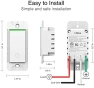 Превью Smart Light Switch 2 Gang WiFi — Smart Switch, Milfra