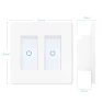 Превью Touch Smart Switch 2 Gang — Smart Switch, Milfra