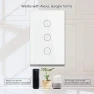 Превью WiFi Smart Wall Touch Light Switch Glass Panel — Smart Switch, MOES