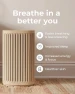 Превью Air Purifier - 3-In-1 Filtration for Dust, Smoke, & More — Air Purifier, Windmill