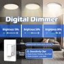 Превью Digital Dimmer Light Switch, Single Pole/3-Way LED Slide Dimmer — Smart Switch, ThunderWay