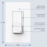 Превью Digital Dimmer Light Switch, Single Pole/3-Way LED Slide Dimmer — Smart Switch, ThunderWay