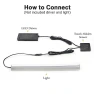 Превью Dimmer Light Switch, Concealed Touch Dimmer Switch — Smart Switch, VST