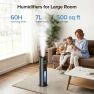 Превью Large Humidifier with Night Light, Smart App & Remote Control — Humidifier, Jingkey