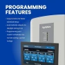 Превью Wi-Fi Programmable Color Touchscreen Thermostat with IAQ Control — Smart Thermostat, AprilAire