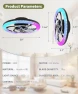Превью 2 in 1 WiFi RGB-LED Ceiling Fan with Lights and Remote — Smart Fan, Vookea