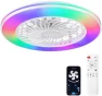 Превью 2 in 1 WiFi RGB-LED Ceiling Fan with Lights and Remote — Smart Fan, Vookea