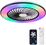 Превью 2 in 1 WiFi RGB-LED Ceiling Fan with Lights and Remote — Smart Fan, Vookea