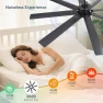 Превью 52 Inch Ceiling Fan with Lights, Smart Indoor/Outdoor — Smart Fan, Sofucor