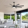 Превью 52 Inch Ceiling Fan with Lights, Smart Indoor/Outdoor — Smart Fan, Sofucor