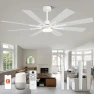 Превью 72 Inch Smart Ceiling Fan with Light and Remote — Smart Fan, Homlit