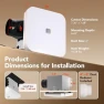 Превью Matter Smart Bathroom Fan with Light — Smart Fan, OREiN