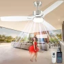 Превью Smart Ceiling Fan with Lights Remote — Smart Fan, DIAMONDFORGE