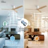 Превью Smart Ceiling Fan with Remote — Smart Fan, Sofucor