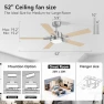 Превью Smart Outdoor Ceiling Fan with Lights and Remote — Smart Fan, cumilo