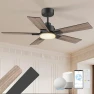 Превью Smart Outdoor Ceiling Fan with Lights and Remote — Smart Fan, cumilo