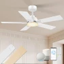 Превью Smart Outdoor Ceiling Fan with Lights and Remote — Smart Fan, cumilo
