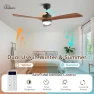 Превью Smart Wood Ceiling Fan with Light — Smart Fan, Sofucor