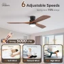 Превью Smart Wood Ceiling Fan with Light — Smart Fan, Sofucor