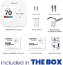 Превью Wi-Fi Programmable Thermostat, Multi-Stage Universal with IAQ Control — Smart Thermostat, AprilAire