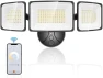 Превью 100W Smart Flood Lights Outdoor, 3 Adjustable Heads, 9000LM Dimmable Hardwired Security Light, WiFi Alexa Control... — Smart Light Bulb, Onforu