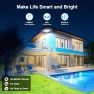 Превью 100W Smart Flood Lights Outdoor, 3 Adjustable Heads, 9000LM Dimmable Hardwired Security Light, WiFi Alexa Control... — Smart Light Bulb, Onforu
