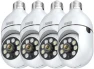 Превью Wireless Light Bulb Security Camera 4-Pack — Security Camera, EVERSECU