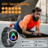 Превью Smart Watch AMOLED Screen Sport Tracker Sleep Health Monitor Flashlight Bluetooth Call Waterproof — Smart Watch, LIGE