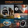 Превью Smart Watch AMOLED Screen Sport Tracker Sleep Health Monitor Flashlight Bluetooth Call Waterproof — Smart Watch, LIGE